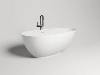 Ванна из искусственного камня Salini Paola S-Sense 101512GRH 172x82см RAL снаружи